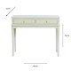 Monroe 2 dr console with marble top stone