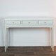 Monroe 3 dr console with marble top stone