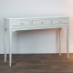 Monroe 3 dr console with marble top stone