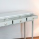 Monroe 3 dr console with marble top stone