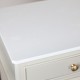 Monroe 3 dr console with marble top stone