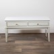 Monroe coffee table with marble top stone