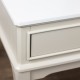 Monroe coffee table with marble top stone