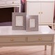Monroe coffee table with marble top stone