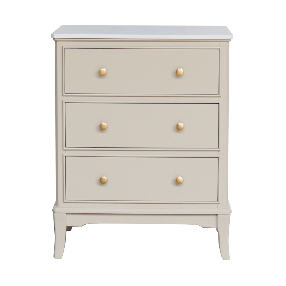 Monroe large 3 dr locker with marble top stone