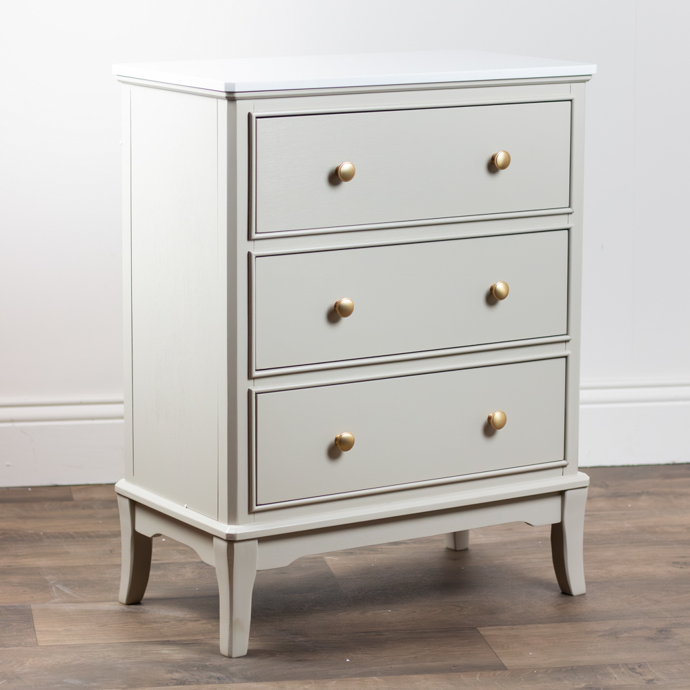 Monroe large 3 dr locker with marble top stone