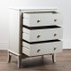 Monroe large 3 dr locker with marble top stone