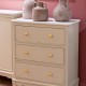 Monroe large 3 dr locker with marble top stone