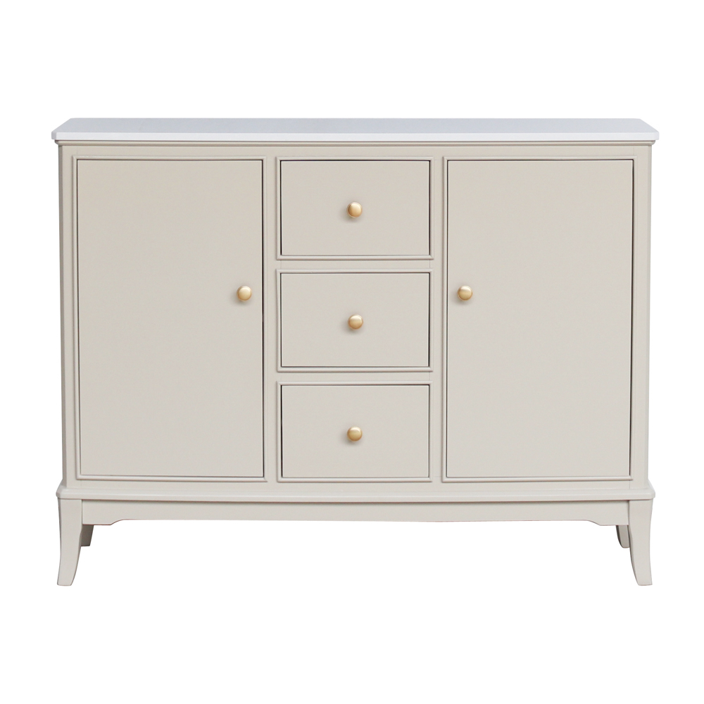 Monroe sideboard with marble top stone