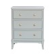 Monroe large 3 dr locker with marble top sage