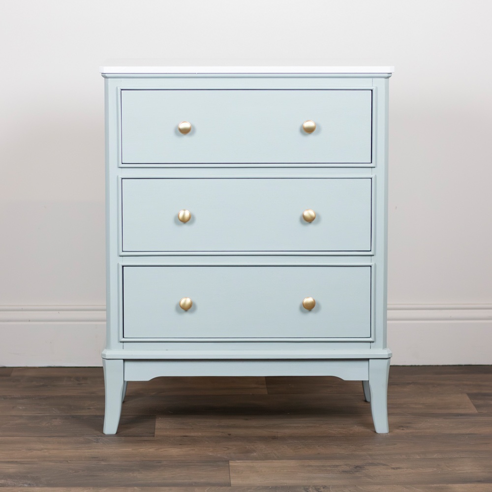 Monroe large 3 dr locker with marble top sage