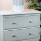 Monroe large 3 dr locker with marble top sage