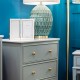 Monroe large 3 dr locker with marble top sage