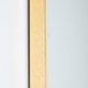 Modena pill shape mirror gold 40x120cm