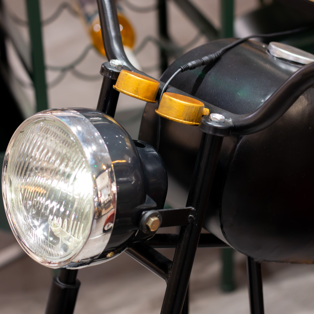 Harley motorbike bar black
