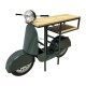Vespa scooter bar green