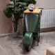 Vespa scooter bar green