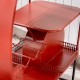 Vespa scooter bar red