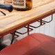 Vespa scooter bar red