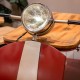 Vespa scooter bar red