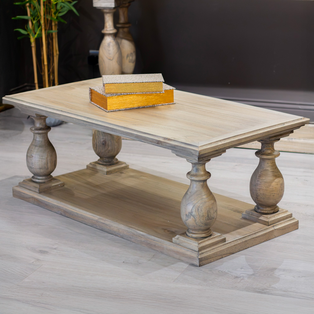 Marwood pillars coffee table  