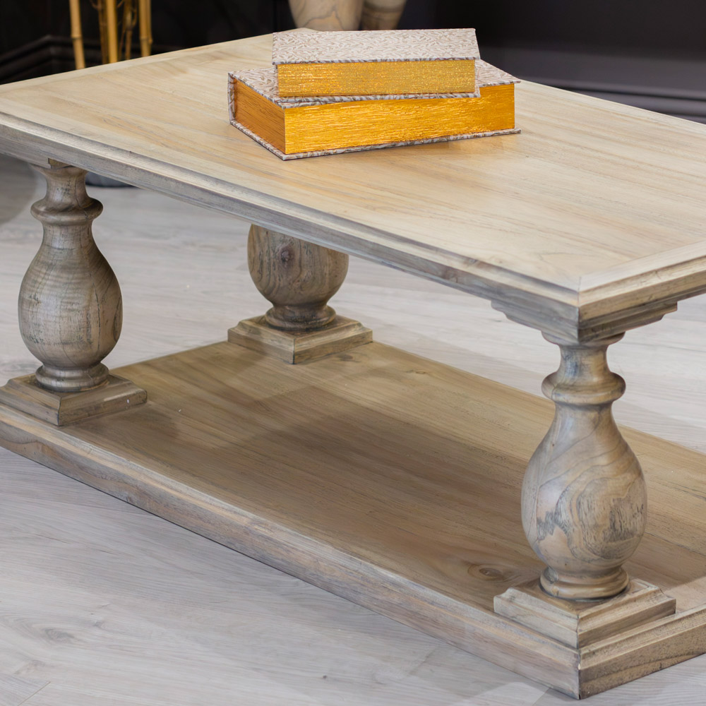 Marwood pillars coffee table  