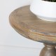 Marwood pillar side table round