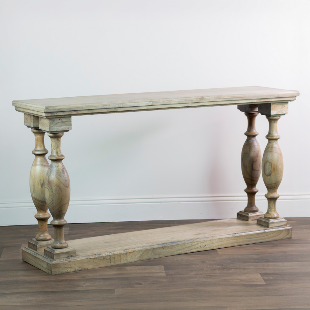 Marwood pillars console table 150cm