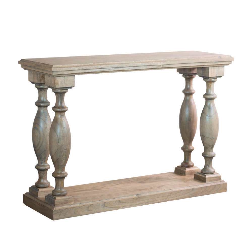 Marwood pillars console table 120cm