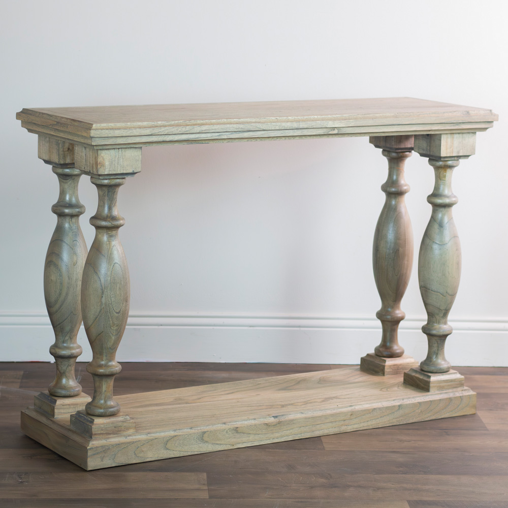 Marwood pillars console table 120cm