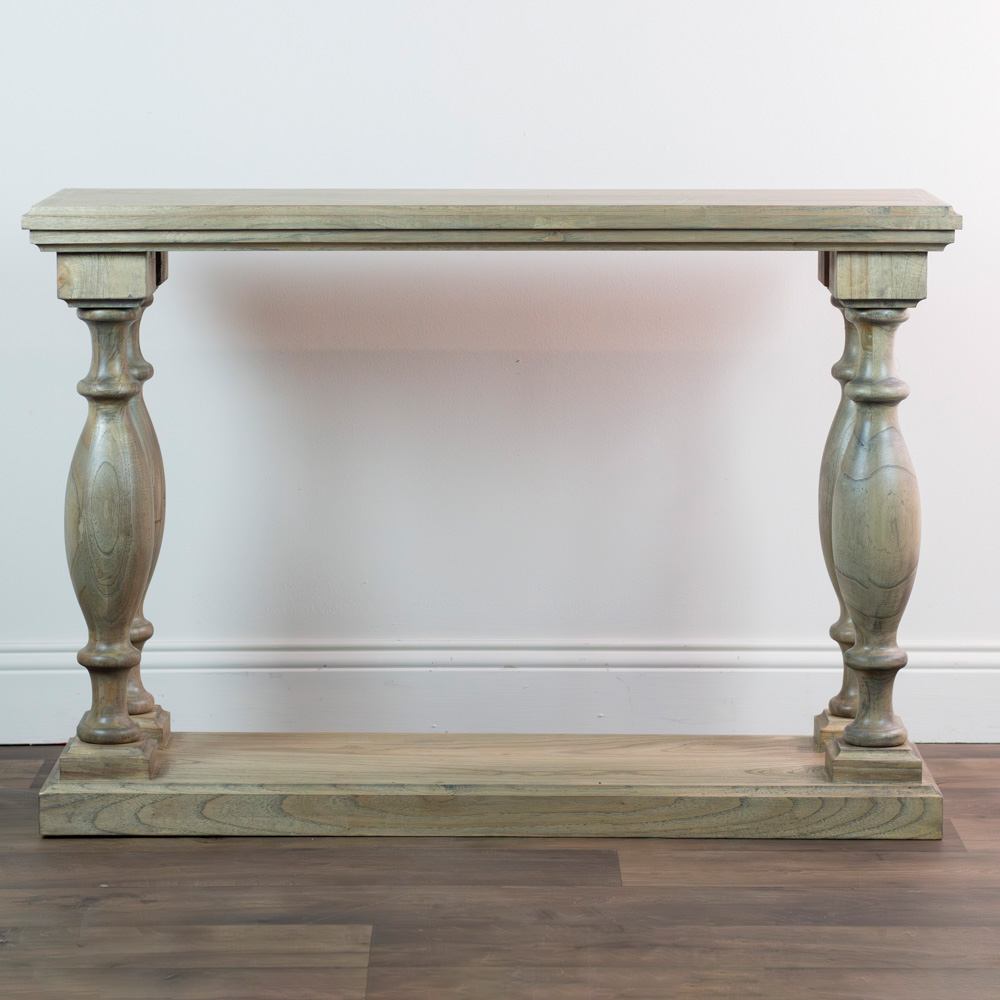Marwood pillars console table 120cm