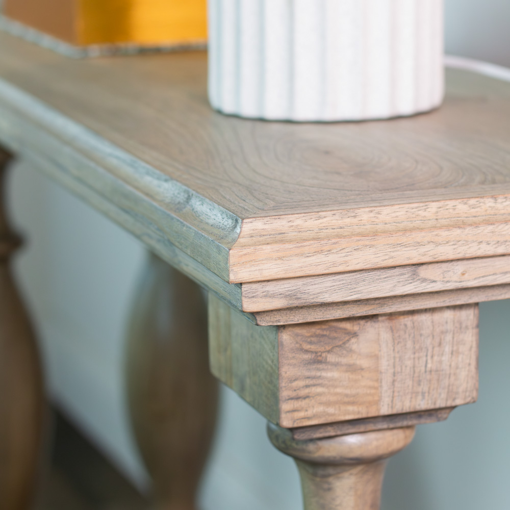 Marwood pillars console table 120cm