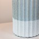 Presley ceramic table lamp ridged 64cm