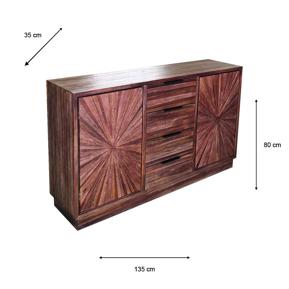 Ray sideboard dark teak