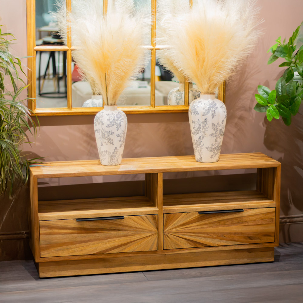 Ray tv unit ginger teak