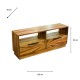 Ray tv unit ginger teak