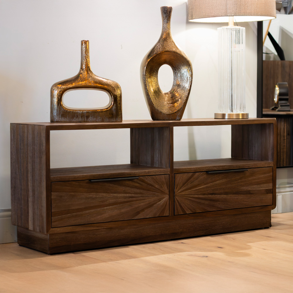 Ray tv unit dark teak
