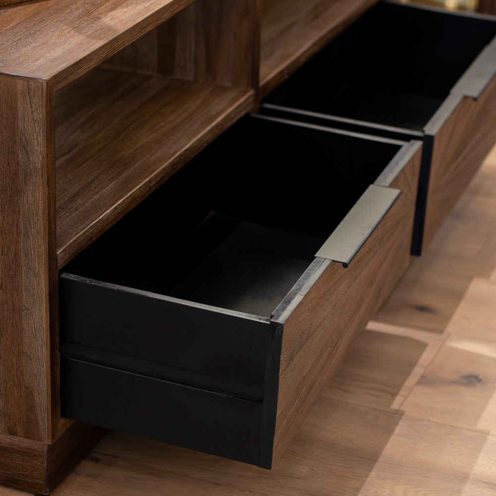 Ray tv unit dark teak