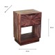 Ray locker dark teak