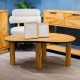 Ray coffee table ginger teak