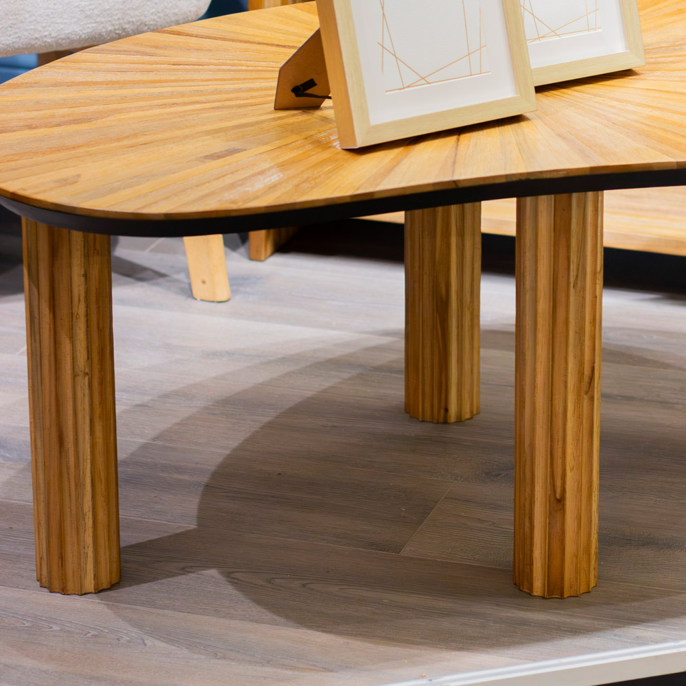 Ray coffee table ginger teak