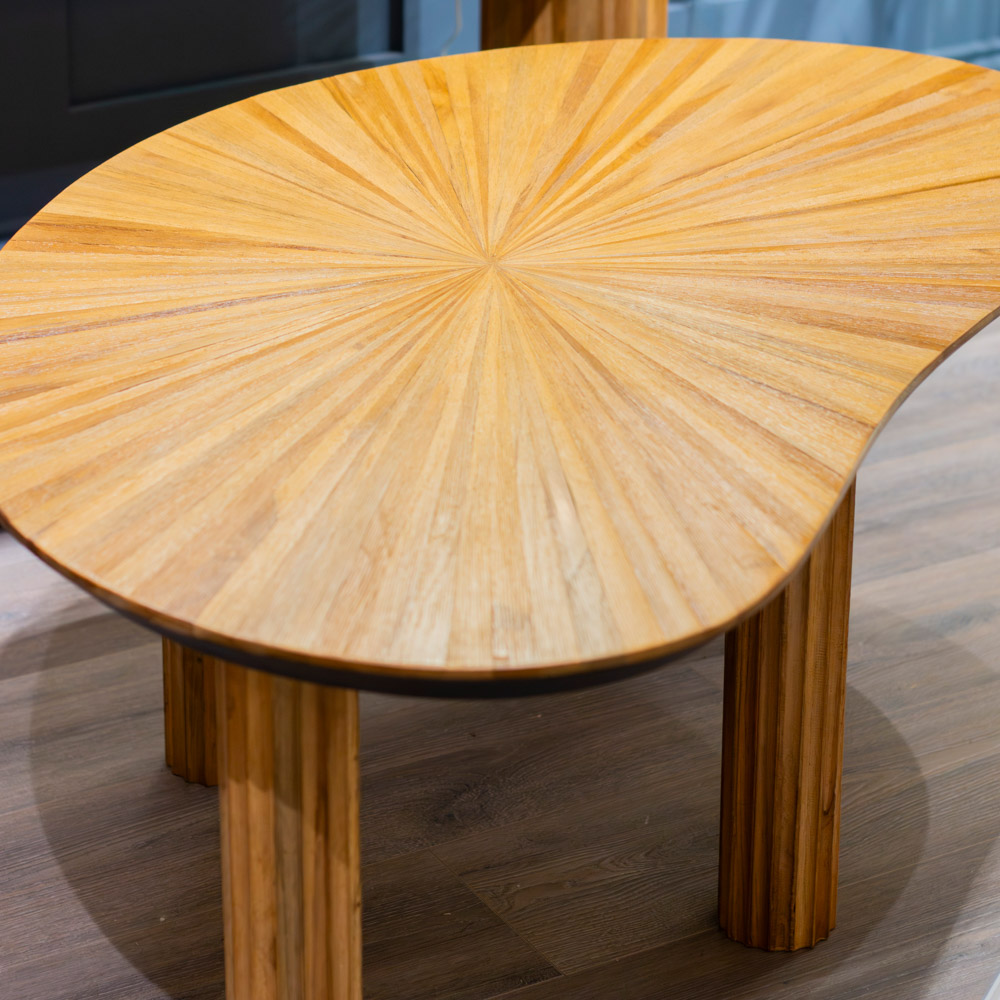 Ray coffee table ginger teak