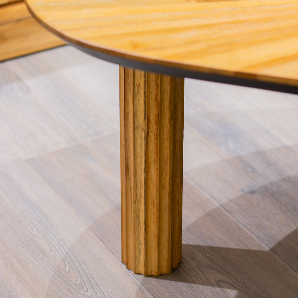Ray coffee table ginger teak