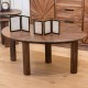 Ray coffee table dark teak