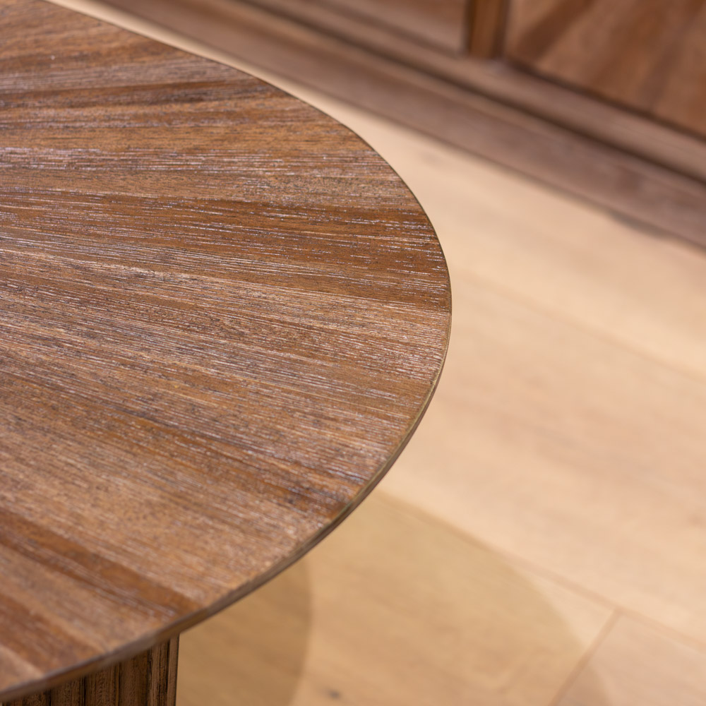 Ray coffee table dark teak