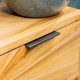 Ray 2 drawer console ginger teak