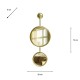Decor double wall mirror gold 72cm