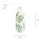 Flower vase green/gold 31cm