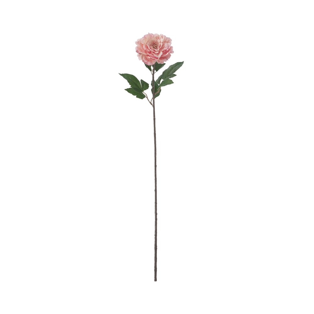 Realtouch peony stem coral 80cm