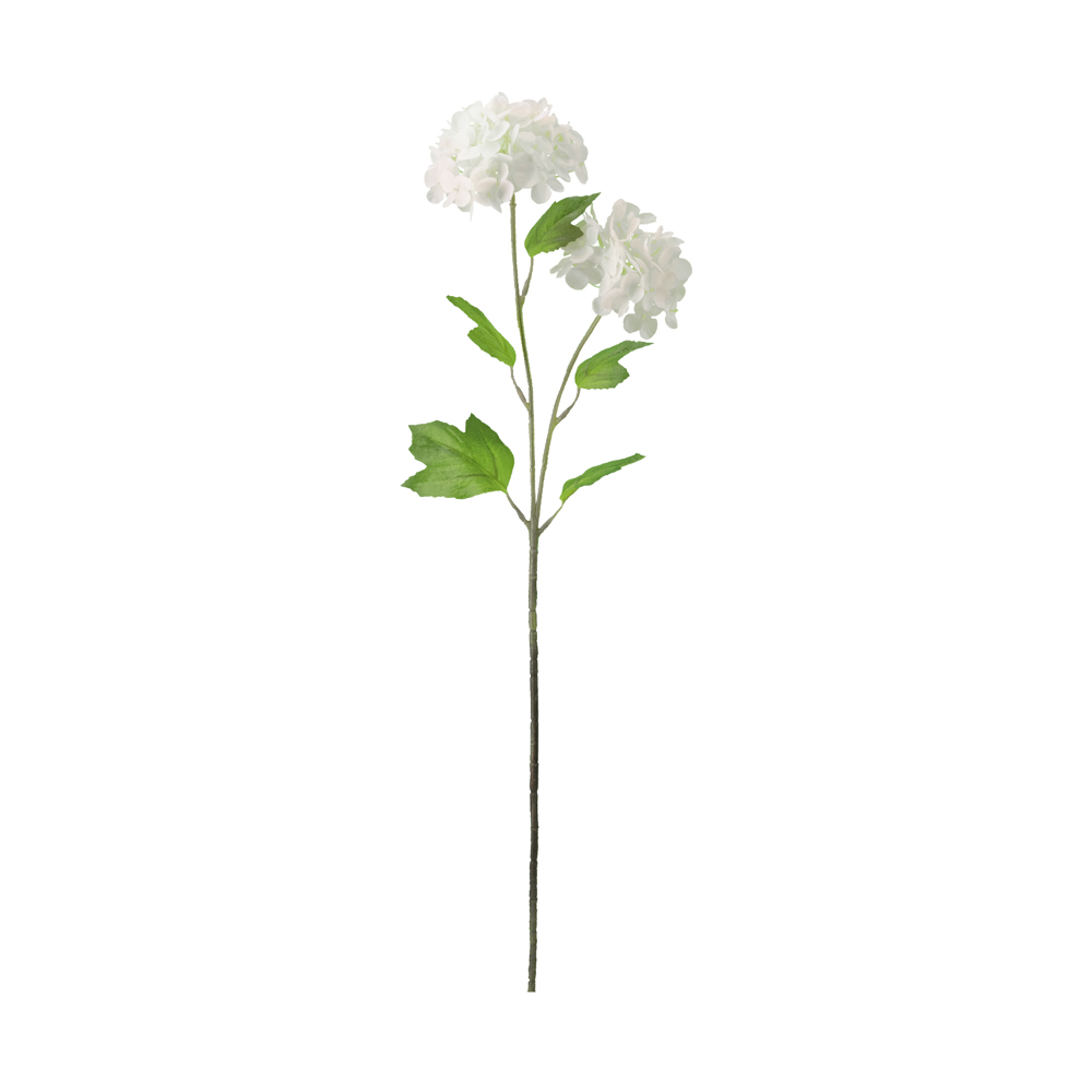 Realtouch hydrangea ivory 63cm